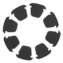 RLB-HILON 8PCS Cup Holder Insert Rubber Compatible with Chevy Silverado 2000 to 2006 Year