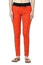 MYO Women's Trackpants Regular Fit Track Pants (WPRLV2150_CO1_28_5_Orange