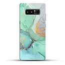 COLORflow Samsung Note 8 Back Cover | Green Marble | Designer Printed Hard CASE Bumper Back Cover for Samsung Galaxy Note 8