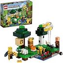 JAIMAN TOYS Lego Minecraft The Bee Farm 21165 Minecraft Building Action Toy with a Beekeeper, Plus Cool Bee and Sheep Figures, New 2021 (238 Pieces), Multicolor
