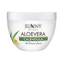 Sunny Aloevera & Calendula All Purpose Face Cream | Helps Prevent Scarring, Sunburn | Calendula Suitable For Delicate Skin | Aloevera Helps To Moisturize Skin & Gives a Healthy Glow, 500 gm