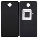 PANTAOHUAUS for Microsoft Lumia 650 Battery Back Cover with NFC Sticker(Black) (Color : Black)