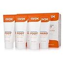 Carpe Antiperspirant Hand and Foot Lotion Package Deal (3 Hand and 3 Foot Tubes-Save 33%), Stop Sweaty Hands and Sweaty, Smelly Feet, Dermatologist-Recommended, Best Value