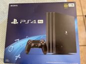 Sony Playstation 4 PS4 Pro CUH-7215B Jet Black 1 TB Video Game Console