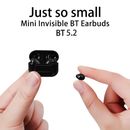 TWS Mini Earbuds Invisible Sleep Headphone Bluetooth 5.2 Earphones Wireless 2023