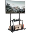 Vivo Floor Stand Mount Holds up to 330 lbs, Steel in Black | 70.3 H x 41.4 W x 22.5 D in | Wayfair STAND-TV100C