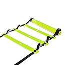 Planet of Toys Sports Super Speed Agility Ladder for Track and Field Sports Training for Football & Any Sports (4 Meter with 9 rungs) (Made in India)