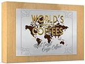 Old Grinder - Gourmet Coffee Gift Set | Ground Coffee 240g (4 x 60g) | 4 of the World's Finest Single Origin Specialty Coffees | Hamper Style Letterbox Gift Idea for Him & Her