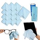 The Most Amazing Microfiber Cleaning Cloths (13 Pack). Perfect For Cleaning All Electronic Device Screens Eyeglasses Tablets & Other Delicate Surfaces (12 Large 6x7” & 1 Oversized 12x12”)