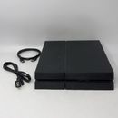Sony PlayStation 4 PS4 500GB Black Console With HDMI and Power Cables CUH-1215A