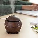 PARTIZANO Wooden Cool Mist Humidifiers Essential Oil Diffuser Aroma Air Humidifier with Colorful Change for Car, Office, Babies, humidifiers for Home, air humidifier for Room Essential Oil