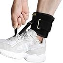 Tenbon Foot Up Orthosis Foot Drop Splint for Ankle Joint Plantar Fasciitis Relieve Pain Adjustable Wrap Compression Improve Gait for Man Woman (Black)