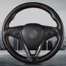15 Inch/38 cm Car Steering Wheel Cover Soft Artificial Leather Braid On The Steering Wheel Of With