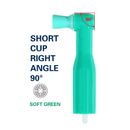 500 dental small Head disposable prophy angles soft cup green color DL