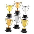 INOOMP 6pcs Trophy Toy Kid Kid Plastic Trophy Stage Performance Trophy Reward Toys Trophy Adornments Trophy for Children Trophy Ornaments Trophy Prop Simulated Small Trophy