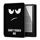 TNP Case for Kindle 11th Generation - Slim & Light Smart Cover Case with Auto Sleep & Wake for Amazon Kindle E-Reader 6" Display, 11th Generation 2022 Release (Don't Touch)
