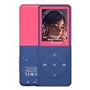 Mp3 Mp4 Player with Bluetooth for Kids,32GB Digital Classic Portable Mp3 Music Player with FM Radio, E-Book, Recording, HiFi Sound Music Devices Play up to 50 Hours