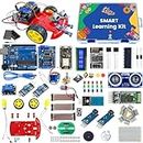 Quad Store Smart Learning Robotics IOT Kit for Starters to Advance level users compatible with Arduino IDE and Uno R3