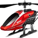 VATOS Hélicoptère télécommandé RC Enfants: Altitude Hold Hobby Avion Gyro & LED Light 3.5 Channel Micro Jouet d'intérieur pour Les garçons Adultes