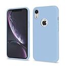 Pikkme iPhone XR Back Cover | Full Camera Protection | Raised Edges | Super Soft Silicone | Bumper Case for iPhone XR (Lilac)