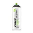 Montana Chalk Temporary Marking Spray 400ml Can, Colour: CH9000 Black