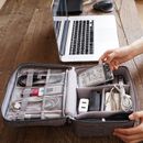 Portable Electronic Organizer Travel Cable Storage Bag Digital Storager Case Bag