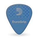 D'Addario DuraGrip Guitar Picks - Guitar Accessories - Grip Stamped - Guitar Picks with Grip for Acoustic Guitar, Electric Guitar, Bass Guitar - 10-pack, 1mm-Medium/Heavy