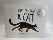 They All Saw a Cat (libros de gatos para niños, libros para principiantes, preescolar...