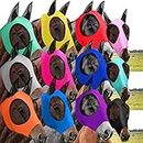 Sanwuta 12 Pcs Horse Fly Masks for Horses Comfortable Fly Masks for Horses with Ears UV Protection Elasticity Horse Face Mask Horse Masks Covering for Horses Bulk Riding Supplies(Medium)