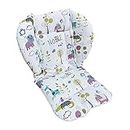 High Chair Pad, Amcho Baby Stroller/highchair/car Seat Cushion Protective Film Breathable Pad (Jungle Animal Pattern)