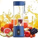 ROMINO 380ml Portable Juice Blender, Juicer Bottle Mixer, Juice Maker, Fruit Juicer Machine Electric, USB Rechargeable Personal Size Mini Juicer Grinder for Juices, Shakes and Smoothies