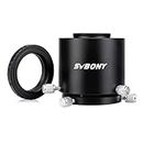 Svbony SV123 Adattatore Cannocchiale Fotocamera, Adattatore per Anello-T Regolabile in Lunghezza Compatibile con SV46