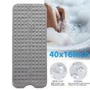 Non-Slip Bath Tub Mat (40 X 16)Inch Extra Long Antibacterial Bathroom Shower Mat