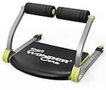 WONDER CORE SMART Sit Up Exercise Equipment, Abdominal Exercise Machine for Home, Ab Crunch Machine for Stomach Workout, Fitness Equipment for Abs Workout, Core Ab Exercise System Trainer (New Green)