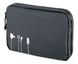 Cable bag for electronic accessories, water-repellent zippers by TROIKA