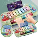 Piano Keyboard Multi-functional Electronic Toy With Light For Kids Age 3+ Gifts