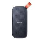 SanDisk Portable SSD, SDSSDE30 1TB, USB 3.2 Gen 2, Type C to A cable, Read speed up to 800MB/s, 2m drop protection