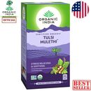 MULETHI TULSI Tea Organic India USDA IMMUNITY SHIELD OFFICIAL EXP.2026
