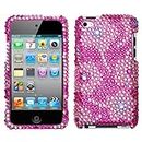 Candy Flowers Diamante Protector Cover for Apple iPod touch (4th generation)