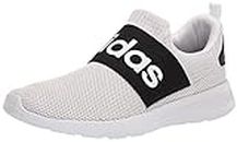 adidas Men's Lite Racer Adapt 4.0 Running Shoe, White/White/Black, 8
