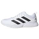 adidas Court Team Bounce 2.0 Shoes, Zapatillas Hombre, FTWR White/Core Black/FTWR White, 42 2/3 EU