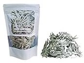 White Sage Leaves | Natural Pure California White Sage Dry Smudge Leaves - for Smudging Ancient Rituals Home Cleansing and Purification, Incense Meditation (25 Grams)
