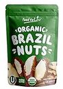 Organic Brazil Nuts, 1 Pound – Non-GMO, Raw, Whole, No Shell, Unsalted, Kosher, Vegan, Keto, Paleo Friendly, Bulk, Good Source of Selenium, Low Sodium and Low Carb Food, Trail Mix Snack