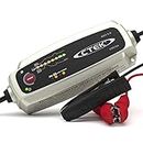 CTEK MXS 5.0, Battery Charger 12V With Built In Temperature Compensation, Motorcycle And Car Charger, Smart Battery Charger, Battery Maintainer With Reconditioning Mode And Dedicated AGM Mode