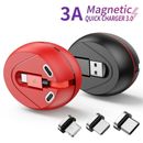 3 in 1 Multi Retractable Data Fast Charger Cable für iPhone Type C Micro USB iOS