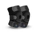 FY Sports 2 Pack Adjustable Knee Support Patella|Knee Support for Men and Women|Knee Cap|Knee Brace|Knee Guard |Knee Cap|Knee Pain Relief |Knee Belt|Joint Pain Relief|?Neoprene|Free size