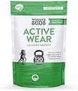 Molly's Suds Active Wear Laundry Detergent | Natural Extra Strength Laundry Powder, Stain Fighting & Safe for Performance Fabrics and Sensitive Skin | 120 Loads