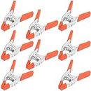 HORUSDY 8-Piece 4" inch Spring Clamp, Heavy Duty Spring Metal Spring Clamps, 1.5"-inch Jaw opening