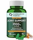Carbamide Forte Glucosamine & Chondroitin MSM - Joint Support Supplement with Vitamins - 3900mg Per Serving – 90 Tablets