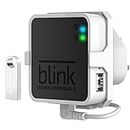 256 GB USB Flash Drive e supporto di presa per Blink Sync Module 2, risparmiare spazio e facile spostamento supporto staffa per Blink Outdoor Blink Indoor Security Camera System (bianco)